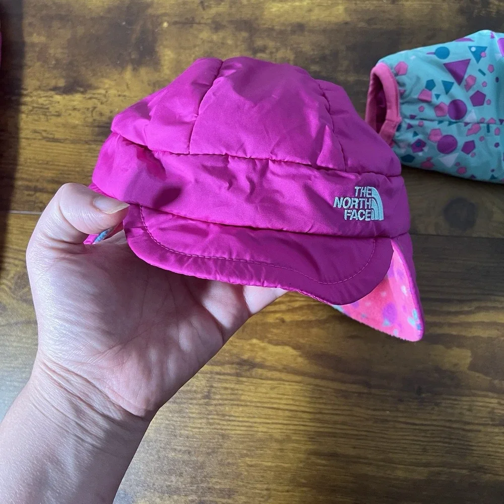 North Face infant winter Set Jacket Hat Snow Pants Mittens Size 3-6 Months